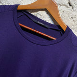 LIMI FEU RUCHED SLEEVES PURPLE TOP