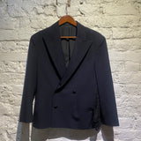 YOHJI YAMAMOTO DOUBLE BREASTED MIDNIGHT JACKET