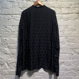 HAIDER ACKERMANN BLACK POLKA DOT SHIRT