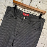 JUNYA WATANABE MAN X LEVIS X DOVER STREET MARKET
GREY/BLACK STRIPED JEANS