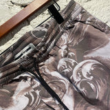 ALEXANDER MCQUEEN MCQ “ HOLIDAY” SHORTS WAVE PRINT