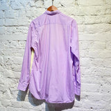 COMME DES GARÇONS SHIRT PURPLE PINK MAUVE MULTI PANEL SHIRT