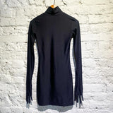 VETEMENTS POUR FEMME ROBES HIVER 2019 (DEMNA)BLACK DIVA DRESS WITH GLOVES