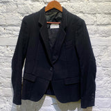 MARGIELA BLACK WOOL JACKET AW 2005