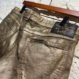 VIVIENNE WESTWOOD X LEE GOLD UNISEX SHORTS