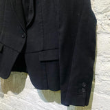 MARGIELA BLACK WOOL JACKET AW 2005