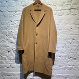 ACNE STUDIOS “CHAD” CAMEL OVERCOAT