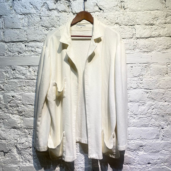 PATRICK KELLY VINTAGE CREAM COTTON JACKET