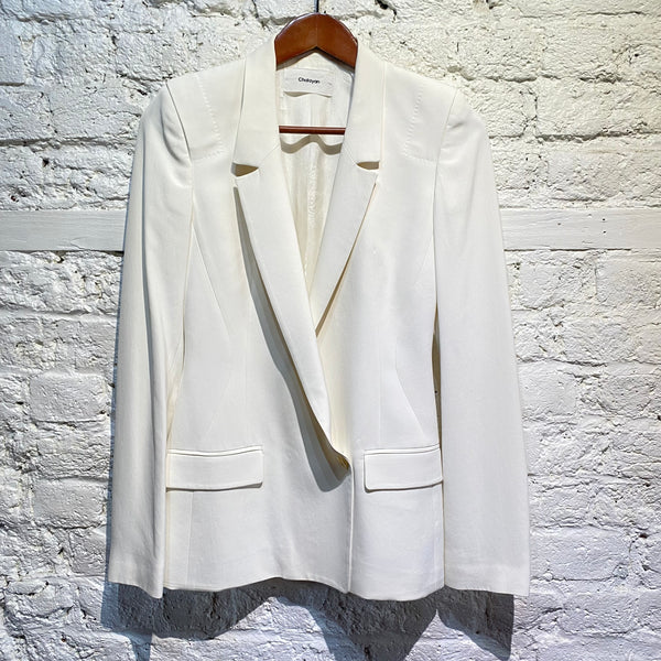 CHALAYAN WHITE BLAZER