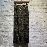 16ARLINGTON BLACK/GOLD BROCADE SKIRT