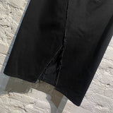 MARINA YEE BLACK DENIM SKIRT