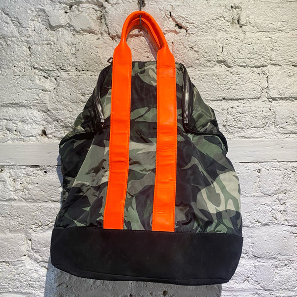 ALEXANDER MCQUEEN CAMO/NYLON RUCKSACK