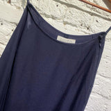 MARGIELA MARTIN MARGIELA 6 VINTAGE VISCOSE NAVY SKIRT