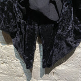 BALENCIAGA MIDNIGHT VELVET PLAYSUIT/DRESS