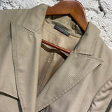 ALEXANDER MCQUEEN BEIGE TRENCH