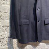 VERSACE VINTAGE NAVY SUIT