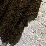 SONG FOR THE MUTE BROWN GOAT SPLIT SLEEVE KNIT