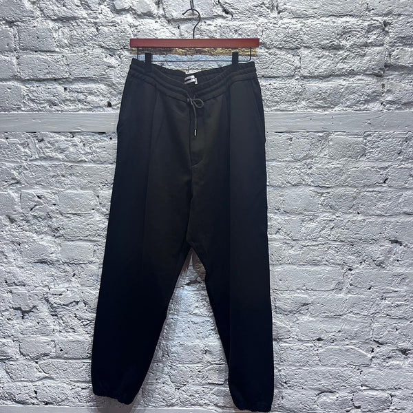 ALEXANDER MCQUEEN	MCQ BLACK PLAIN HEAVY SWEATPANTS