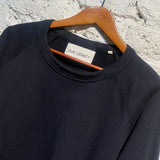 OUR LEGACY NAVY EMBROIDERED ROSES SWEATSHIRT