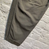 RICK OWENS GREY TEXTURED STRETCH PENCIL SKIRT