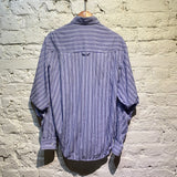 BALENCIAGA STRIPED SHIRT WITH ARMHOLES