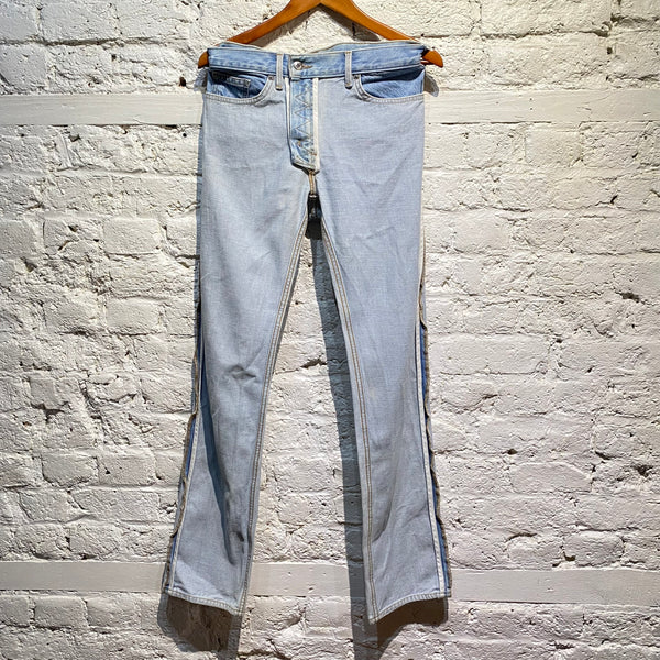 HELMUT LANG DENIM INSIDE OUT JEANS