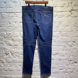 BALMAIN ENGINEERED JEANS