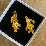 MUTTER 18k RECYCLED GOLD “CORAL” EARRINGS