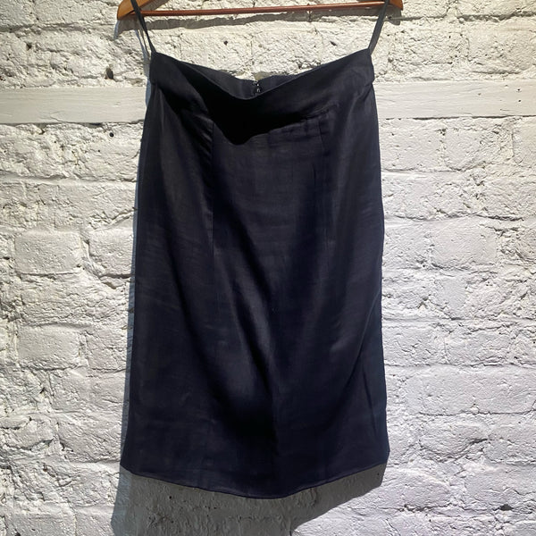 CHANEL MIDNIGHT LINEN SKIRT
