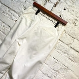 BEAMS WHITE TROUSERS