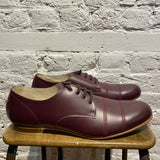 NEMETH DEEP RED OXFORD SHOES