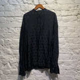 HAIDER ACKERMANN BLACK POLKA DOT SHIRT