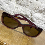 CUTLER & GROSS PURPLE SUNGLASSES
