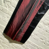 VIVIENNE WESTWOOD GOLD LABEL RED/BLACK SILK EVENING SKIRT