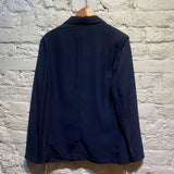 INHERIT NAVY UNLINED FINE WOOL JACKET
