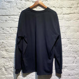 NEEDLES BLACK CREWNECK L/S TOP