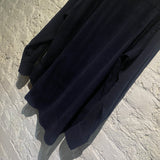 JEAN CHARLES DE CASTELBAJAC
NAVY RAYON/VISCOSE ZIP SHIRT