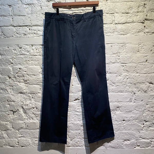 D & G NAVY COTTON TROUSERS