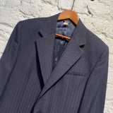 VERSACE VINTAGE NAVY SUIT