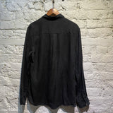 ASSEMBLY LABEL DARK GREY LINEN SHIRT