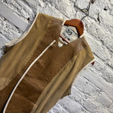 OLUBIYI THOMAS 	LEATHER GILLET