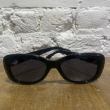 CUTLER & GROSS BLACK SUNGLASSES