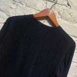 DIOR HOMME BLACK COTTON  KNIT