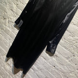 BOTTEGA VENETA BLACK ACETATE SHIRT DRESS