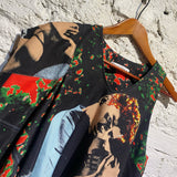 JW ANDERSON ONE SLEEVE GILBERT & GEORGE PRINT TOP