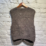 MITSUHIRO MATSUDA NICOLE VINTAGE KNIT WAISTCOAT