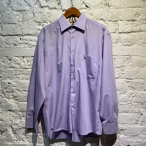BURBERRY LAVENDER SHIRT