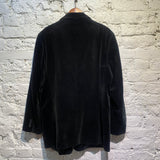 DKNY VINTAGE BLACK VELVET JACKET