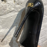 DOLCE & GABBANA BLACK STILETTO HEELS