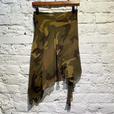 PLEIN SUD CAMO SKIRT